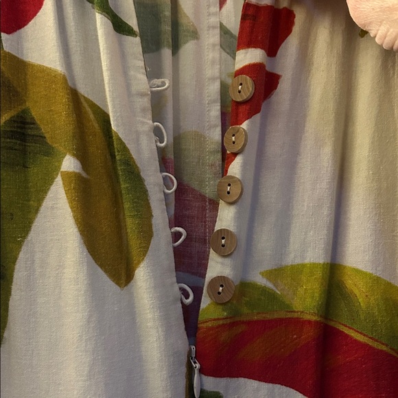 FARM Rio Spring Forest Leaf Print Jumpsuit Small - Picture 11 of 14